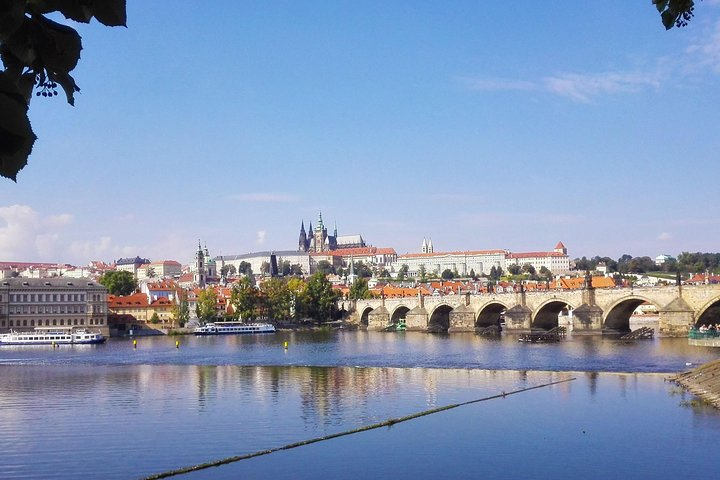 Prague castle with Charles bridge